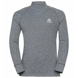 Ondershirt Odlo Kids BL Top Turtle Neck LS Active Warm Eco K Grey Melange