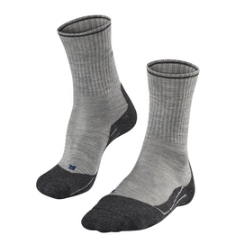 Wandelsokken Falke Women TK2 WS XMS Light Grey