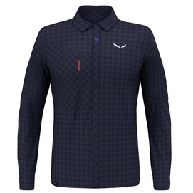 Hemd Salewa Puez Dry Long Sleeve Herren Navy Blazer
