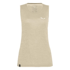 Débardeur Salewa Femme Puez Graphic Dry Oatmeal Melange