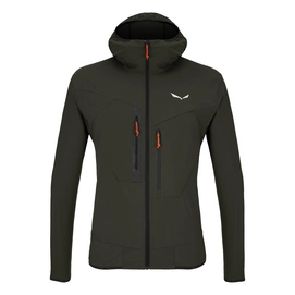 Jas Salewa Men Puez 2 Durastretch Hooded Dark Olive