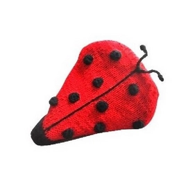 Zadelhoes Bike Belle Gebreid Ladybug