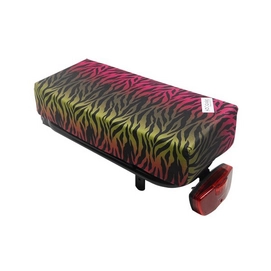 Bagagedragerkussen Hooodie Big Cushie Red Zebra