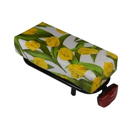 Coussin Porte-Bagages Hooodie Big Cushie Tulips Yellow
