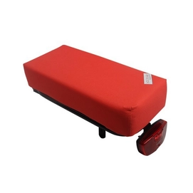 Bagagedragerkussen Hooodie Big Cushie Bright Red Solid