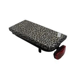 Bagagedragerkussen Hooodie Cushie Leopard White