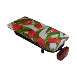 Coussin Porte-Bagages Hooodie Cushie Tulips Red