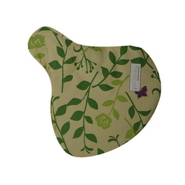 Zadelhoes Hooodie Flower Cream Green