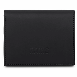 Wallet Rains Unisex Folded Wallet Black