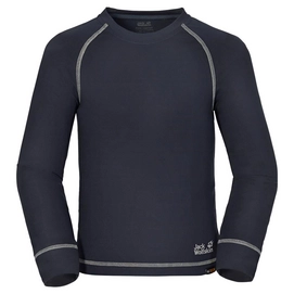T-Shirt à Manches Longues Jack Wolfskin Kids Dry 'N Cosy Longsleeve Night Blue