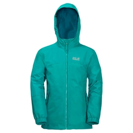 Jacket Jack Wolfskin Girls Iceland 3in1 Aquamarine