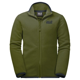 Fleecejacke Jack Wolfskin Boys Arctic Wolf Fleece Cypress Green Kinder