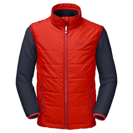 Jacke Jack Wolfskin Glen Dale Lobster Rot Kinder