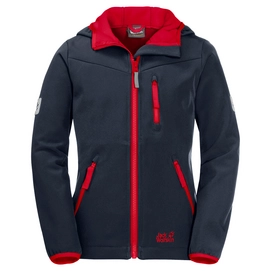 Jas Jack Wolfskin Boys Whirlwind Night Blue Red