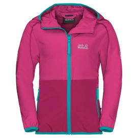 Jas Jack Wolfskin Girls Turbulence Pink Peony