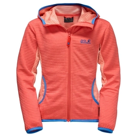 Fleecejacke Jack Wolfskin Tongari Girls Hot Coral Kinder