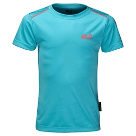 T-Shirt Jack Wolfskin Shoreline T Girls Lake Blau Kinder
