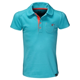Poloshirt Jack Wolfskin Pique Polo Girls Lake Blau Kinder