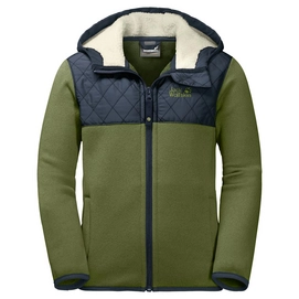 Fleecejacke Jack Wolfskin Navajo Mountain Fleece Cypress Green Kinder