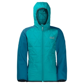 Veste Jack Wolfskin Girls Grassland Hybrid Aquamarine