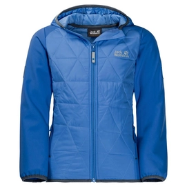 Jacke Jack Wolfskin Girls Grassland Hybrid Zircon Blau Kinder