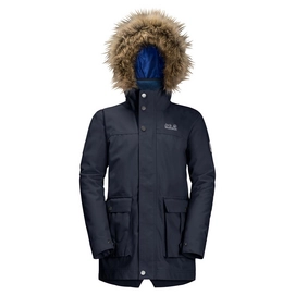 Wintermantel Jack Wolfskin Elk Island 3in1 Parka Night Blue Kinder