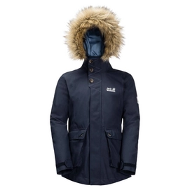 Jacke Jack Wolfskin Girls Elk Island 3in1 Parka Midnight Blau Kinder