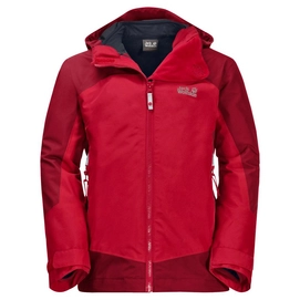 Jas Jack Wolfskin Boys Akka 3in1 Ruby Red