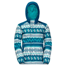 Jas Jack Wolfskin Girls Kajak Falls Printed Celestial Blue All Over