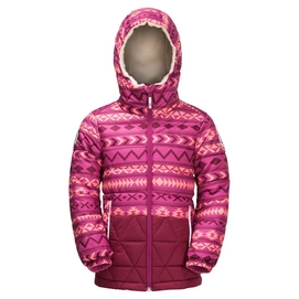 Winterjas Jack Wolfskin Kids Inuit Bear Fuchsia Allover