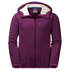 Fleecejacke Jack Wolfskin Navajo Valley Dark Orchid Kinder