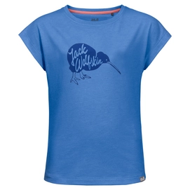 T-Shirt Jack Wolfskin Mädchen Brand Zircon Blue Kinder