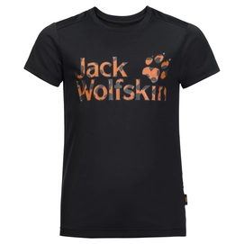 T-Shirt Jack Wolfskin Kids Jungle Black