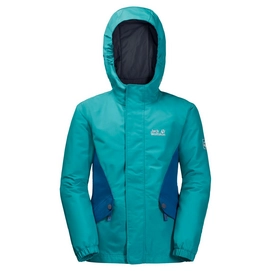 Jas Jack Wolfskin Girls Kajak Falls Aquamarine
