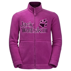 Fleecejacke Jack Wolfskin Vargen Dark Peony Kinder