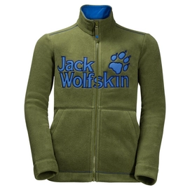 Fleecejacke Jack Wolfskin Kids Vargen Cypress Green Kinder