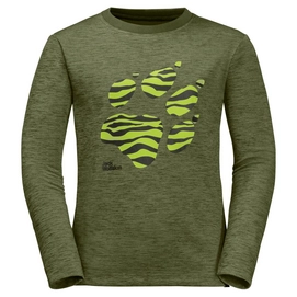 Longsleeve Jack Wolfskin Vargen Cypress Grün Kinder