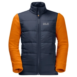 Fleecejacke Jack Wolfskin Baksmalla Hybrid Night Blue Kinder