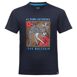 T-Shirt Jack Wolfskin Boys Kuku Trail Night Blue