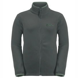 Sweatjacke Jack Wolfskin Taunus Jacket Kids Slate Green
