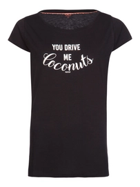 T-Shirt Protest Women Impossible True Black