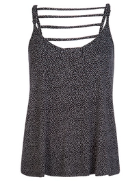 Vest Top Protest Women Terra Spaghetti Top True Black