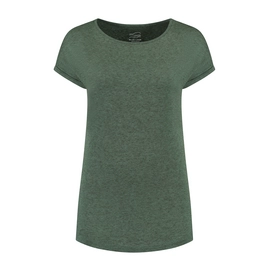 T-Shirt Blue Loop Women Woolcel T Cilantro