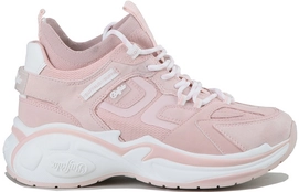 Buffalo Women Mellow S2 Rose Imi leather Imi Suede