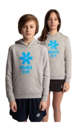 Trui Osaka Kids Deshi Hoodie Blue Star Heather Grey