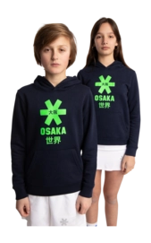 Trui Osaka Kids Deshi Hoodie Green Star Navy Melange