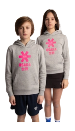 Trui Osaka Kids Deshi Hoodie Pink Star Heather Grey