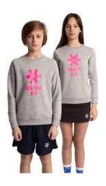 Trui Osaka Kids Deshi Sweater Pink Star Heather Grey