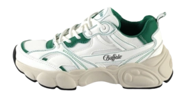 Baskets Buffalo Women CLD Run RT White Green