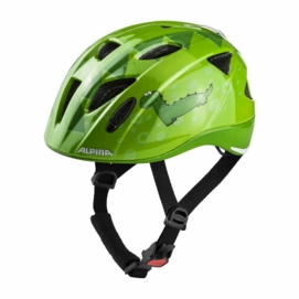 Helm Alpina Junior Ximo Flash Green Dino Gloss